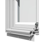 Silent Guard 9000 Single Hung Acoustic Window Fusion Welded Construction