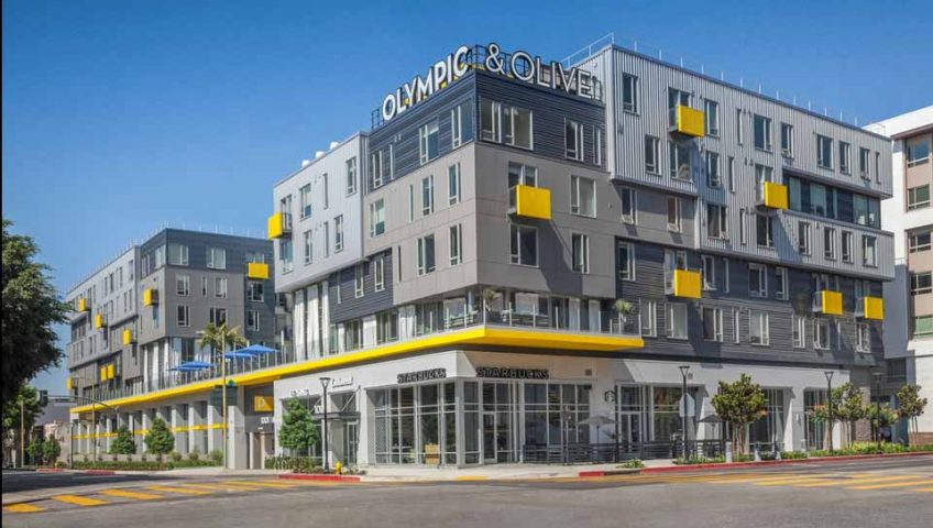 Olympic & Olive Apartments Mixed Use Multi-Family Silent Guard project